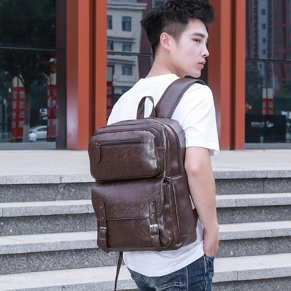pu leather men's leisure business computer travel backpack backpack computer bag fashion large capacity travel bag
pu leather men's leisure business computer travel backpack backpack computer bag fashion large capacity travel bag
