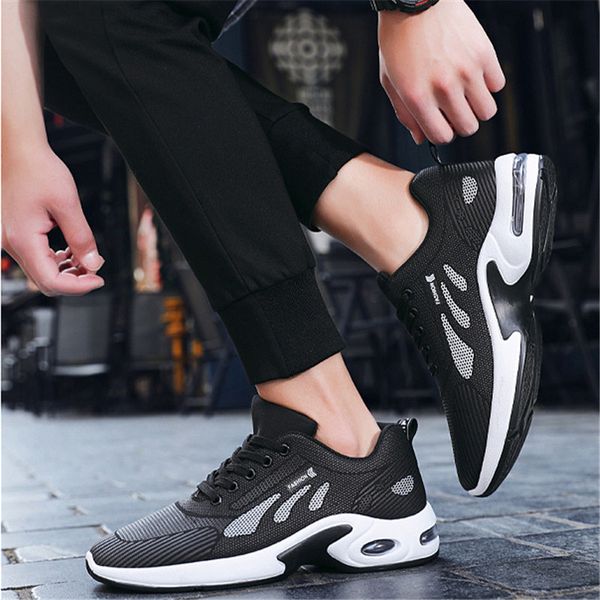 summer and autumn new men's breathable casual work mesh wild lace fashionable and comfortable men's shoes, Black
summer and autumn new men's breathable casual work mesh wild lace fashionable and comfortable men's shoes, Black