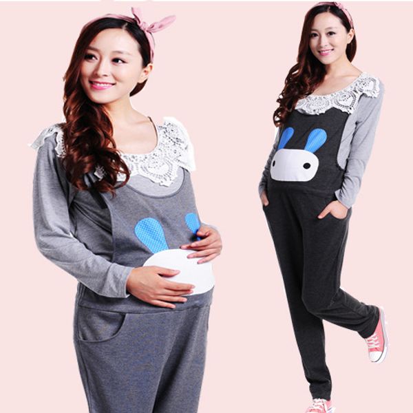new autumn and winter clothes maternity dress jumpsuit cute pattern pregnant women trousers stomach lift bib, White
new autumn and winter clothes maternity dress jumpsuit cute pattern pregnant women trousers stomach lift bib, White