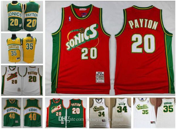 new vancouver seattle super sonics retro allen 34 ray allen jersey 35 kevin durant 40 kemp 20 gary payton basketball jerseys, Black;red
new vancouver seattle super sonics retro allen 34 ray allen jersey 35 kevin durant 40 kemp 20 gary payton basketball jerseys, Black;red