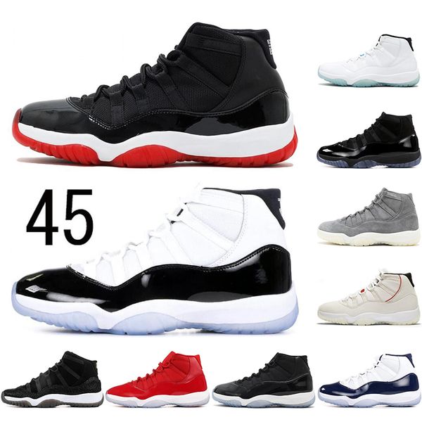 jumpman 11s basketball shoes for men bred concord cherry grey suede platinum tint red velvet outdoor mens trainers sport sneakers
jumpman 11s basketball shoes for men bred concord cherry grey suede platinum tint red velvet outdoor mens trainers sport sneakers