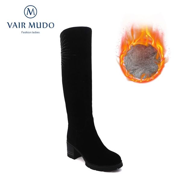 vair mudo winter boots shoes women knee-high boot black casual ladies female round toe platform high heels warm snow boots zt14
vair mudo winter boots shoes women knee-high boot black casual ladies female round toe platform high heels warm snow boots zt14