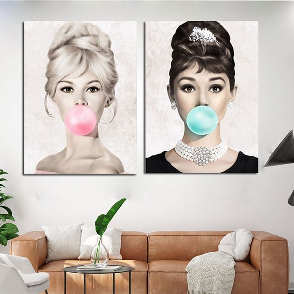 wall art poster одри хепберн мэрилин монро blow pink bubbles wall art изображение для living room home decor (no frame
wall art poster одри хепберн мэрилин монро blow pink bubbles wall art изображение для living room home decor (no frame