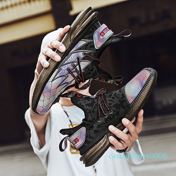 fashion personality sports flying woven mesh men shoes breathable comfortable lace-up wild tide shoes outdoor sports designer sneakers c06, Black
fashion personality sports flying woven mesh men shoes breathable comfortable lace-up wild tide shoes outdoor sports designer sneakers c06, Black