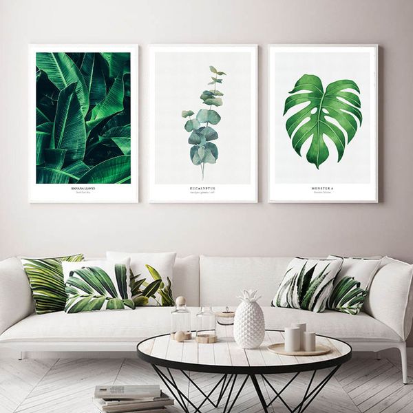 green plant leaf canvas wall painting art poster banana leaves monstera eccalyptus minimalist picture modern home decor
green plant leaf canvas wall painting art poster banana leaves monstera eccalyptus minimalist picture modern home decor
