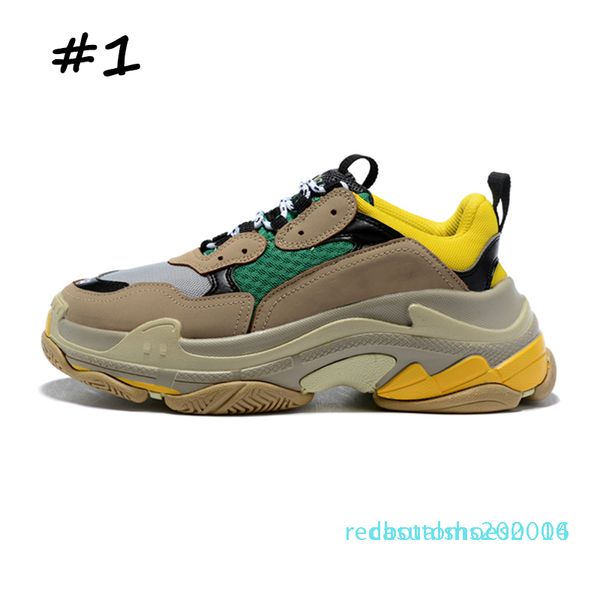 2020 triple s fashion luxury sneakers designer shoes for men women platform white red blue mens trainer sports shoe height increasing c14, Black
2020 triple s fashion luxury sneakers designer shoes for men women platform white red blue mens trainer sports shoe height increasing c14, Black