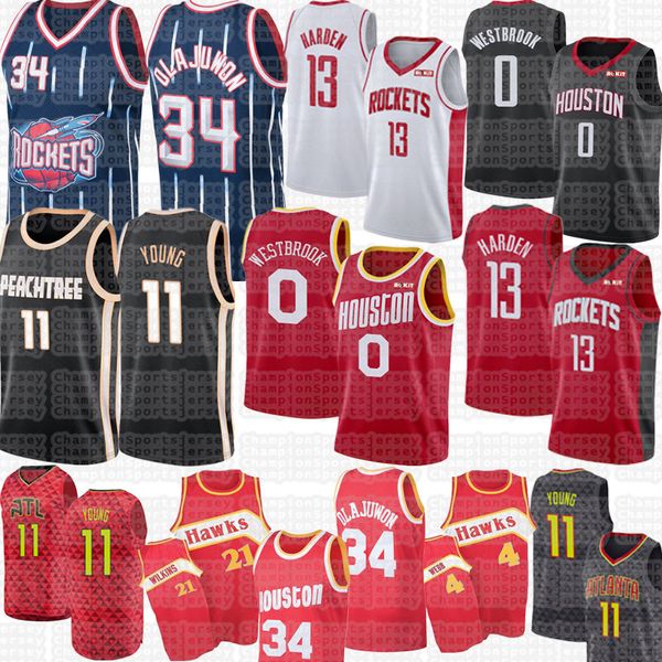 james 13 harden houston rocket russell 0 westbrook atlanta hawk trae 11 young 34 hakeem olajuwon 4 spud webb basketball jerseys, Black;red
james 13 harden houston rocket russell 0 westbrook atlanta hawk trae 11 young 34 hakeem olajuwon 4 spud webb basketball jerseys, Black;red