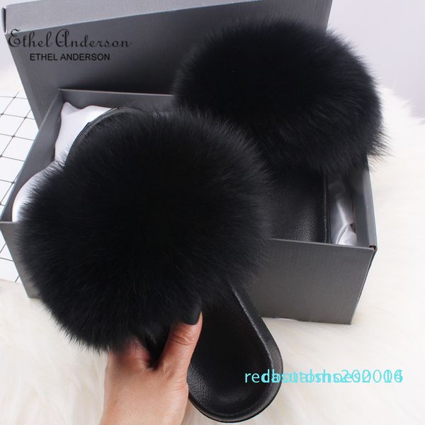ethel anderson fashion real raccoon fur slides slippers summer flip flops casual vogue fur sandals vogue plush shoes c14, Black
ethel anderson fashion real raccoon fur slides slippers summer flip flops casual vogue fur sandals vogue plush shoes c14, Black
