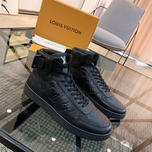 new14 fashionable high-men's shoes casual comfortable sports men's shoes high-end business work travel men's shoes zapato, Black 
new14 fashionable high-men's shoes casual comfortable sports men's shoes high-end business work travel men's shoes zapato, Black