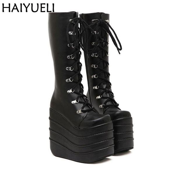 womans boots white/black cosplay boots square toe wedges platform pu leather knee high women shoes high heel 16cm
womans boots white/black cosplay boots square toe wedges platform pu leather knee high women shoes high heel 16cm