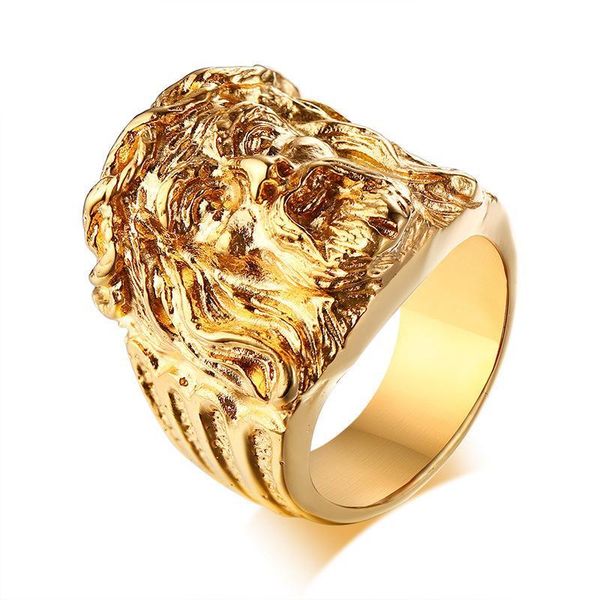 fashion mens gold tone jesus head portrait band finger rings 2020 vintage stainless steel religious jewelry gift for devout prayer christian, Silver
fashion mens gold tone jesus head portrait band finger rings 2020 vintage stainless steel religious jewelry gift for devout prayer christian, Silver