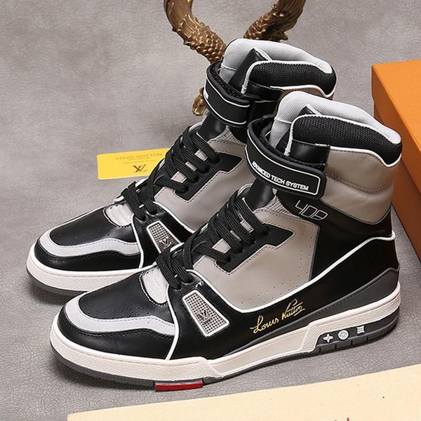 тренер тапки ботинка men ', s обувь падения корабль класса люкс дышащий стиль footwears удобный шнурок -до high top casual мужская обувь мод, Black
тренер тапки ботинка men ', s обувь падения корабль класса люкс дышащий стиль footwears удобный шнурок -до high top casual мужская обувь мод, Black