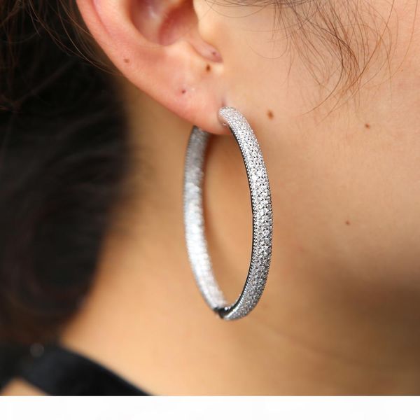 25mm 50mm big small huggie hoop earring full lab diamond cz paved circle hoops european fashion women gift 2018 bling hoops design, Golden;silver
25mm 50mm big small huggie hoop earring full lab diamond cz paved circle hoops european fashion women gift 2018 bling hoops design, Golden;silver
