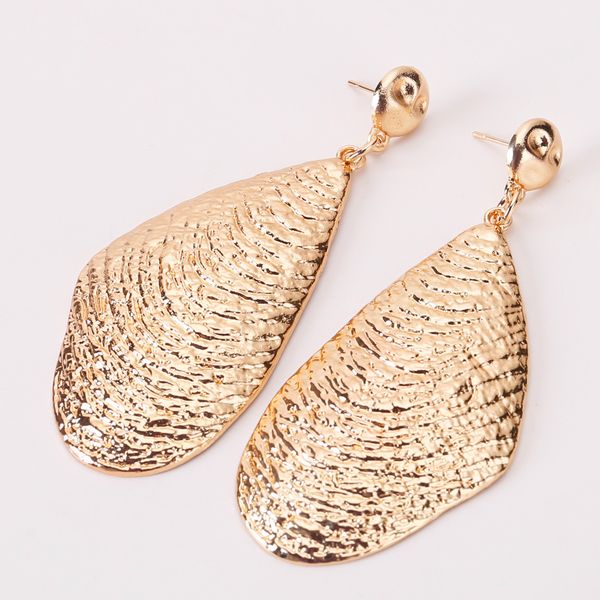 exaggerated alloy shell texture geometric earrings female personalized ear accessories earrings, Golden
exaggerated alloy shell texture geometric earrings female personalized ear accessories earrings, Golden
