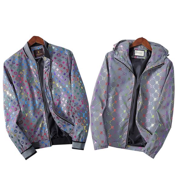 men's fashion reflective designer jacket outdoor windbreaker v-neck collar zipper jackets men designers jacket winter outwear coat, Black;brown
men's fashion reflective designer jacket outdoor windbreaker v-neck collar zipper jackets men designers jacket winter outwear coat, Black;brown