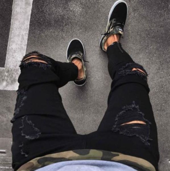 mens skinny jeans casual slim biker jeans denim knee hole hiphop ripped pants washed fashion bnsa, Blue
mens skinny jeans casual slim biker jeans denim knee hole hiphop ripped pants washed fashion bnsa, Blue