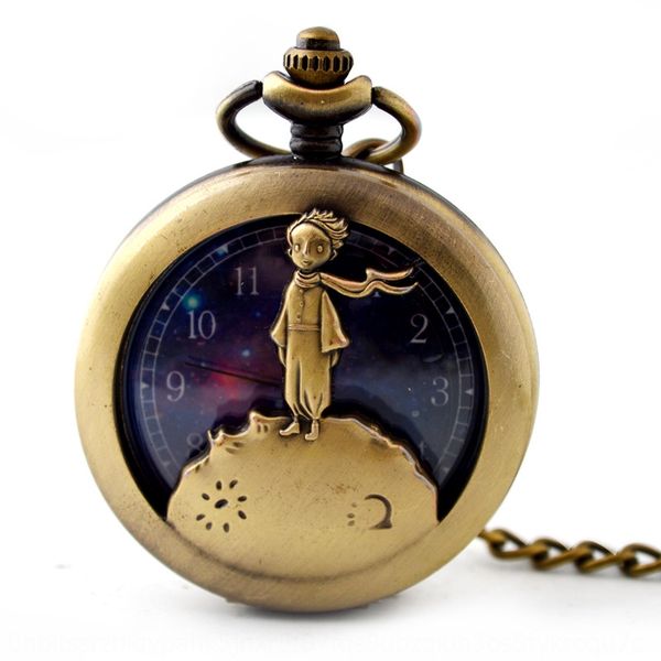 boshiya cartoon necklace little prince hollow quartz pocket watch children's cartoon necklace pocket watch, Blue
boshiya cartoon necklace little prince hollow quartz pocket watch children's cartoon necklace pocket watch, Blue