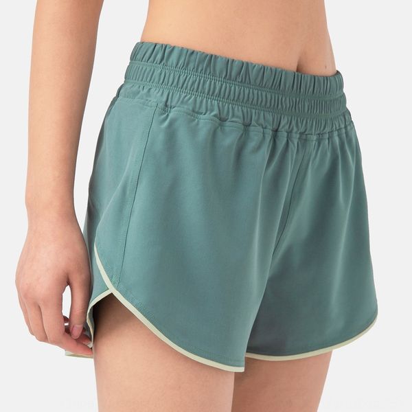 2020 new anti-exposure fake two-piece running women's lace color matching quick-drying lace and shorts high waist fitness shorts, Black
2020 new anti-exposure fake two-piece running women's lace color matching quick-drying lace and shorts high waist fitness shorts, Black