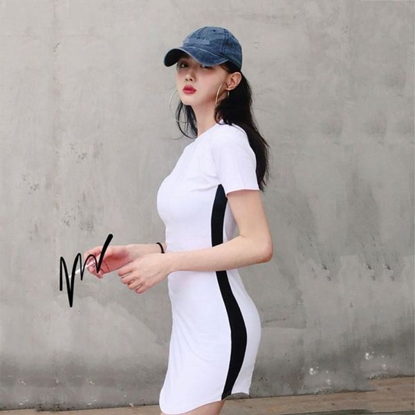 womens side tube slim dress fashion new brand short sleeve bodycon above knee,mini dress o neck sheath dress vestidos b, Black;gray
womens side tube slim dress fashion new brand short sleeve bodycon above knee,mini dress o neck sheath dress vestidos b, Black;gray