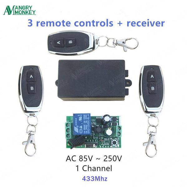 433 mhz universele draadloze afstandsbediening schakelaar ac 110v 220v 1 kanaals relais ontvanger module en rf 433 mhz afstandsbedieningen
433 mhz universele draadloze afstandsbediening schakelaar ac 110v 220v 1 kanaals relais ontvanger module en rf 433 mhz afstandsbedieningen