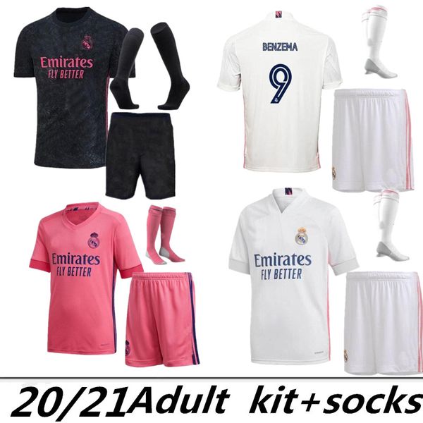 20 21 real madrid soccer jerseys 2020 2021 hazard benzema modric isco asensio camiseta de futbol football shirts kit+socks, Black
20 21 real madrid soccer jerseys 2020 2021 hazard benzema modric isco asensio camiseta de futbol football shirts kit+socks, Black