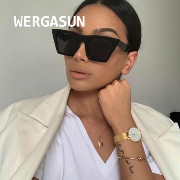 wergasun fashion square sunglasses women designer luxury man/women cat eye sun glasses classic vintage uv400 outdoor oculos, White;black
wergasun fashion square sunglasses women designer luxury man/women cat eye sun glasses classic vintage uv400 outdoor oculos, White;black