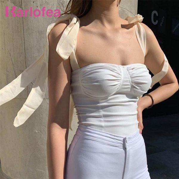 women's tanks & camis karlofea fashion summer for women chic streetwear casual shirts elegant strap bluas clothing sleeveless, White
women's tanks & camis karlofea fashion summer for women chic streetwear casual shirts elegant strap bluas clothing sleeveless, White