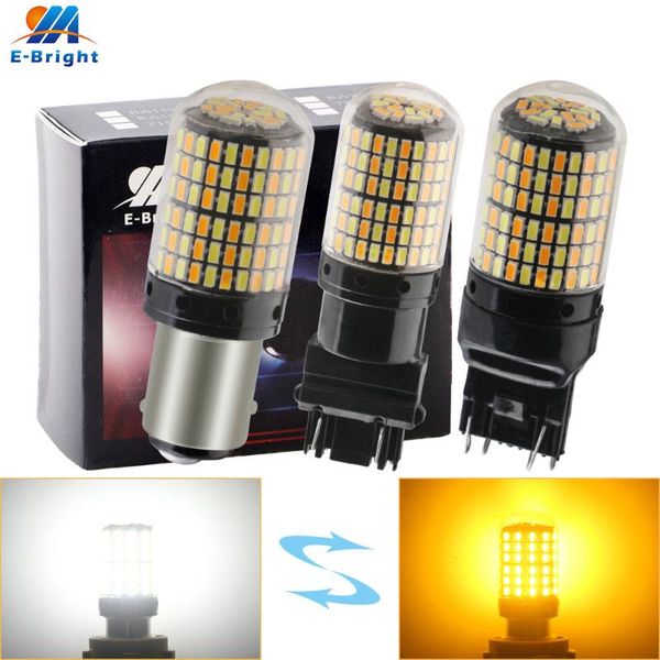 2-pack dc dual color p21/5w 1157 bay15d 3014 168 smd 3157 7443 w21w switchback led bulbs daylight turn signal light white amber
2-pack dc dual color p21/5w 1157 bay15d 3014 168 smd 3157 7443 w21w switchback led bulbs daylight turn signal light white amber