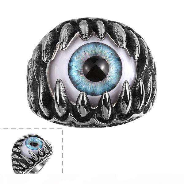 personality anti-silver rings maya monster blue eye unique novel designed 316l stainsless stees jewelry men's surprise father's da
personality anti-silver rings maya monster blue eye unique novel designed 316l stainsless stees jewelry men's surprise father's da