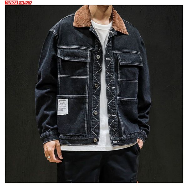 dropshipping autumn pocket patchwork male demin coat streetwear causal jeans jacket cotton outwear male demin lapel coat cx200730, Black;brown
dropshipping autumn pocket patchwork male demin coat streetwear causal jeans jacket cotton outwear male demin lapel coat cx200730, Black;brown