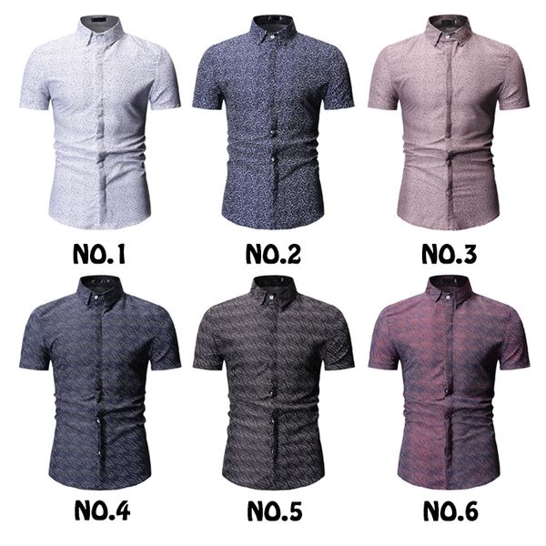 ready stock 6 colors summer and autumn mens new printed baju lelaki fashion casual shirt short sleeve floral shirts, White;black
ready stock 6 colors summer and autumn mens new printed baju lelaki fashion casual shirt short sleeve floral shirts, White;black