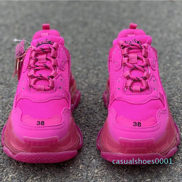 2020 luxury paris triple s 17fw dad run shoes pink crystal 2019 fashion brand designer mens women casual clunky sneakers c01, Black
2020 luxury paris triple s 17fw dad run shoes pink crystal 2019 fashion brand designer mens women casual clunky sneakers c01, Black