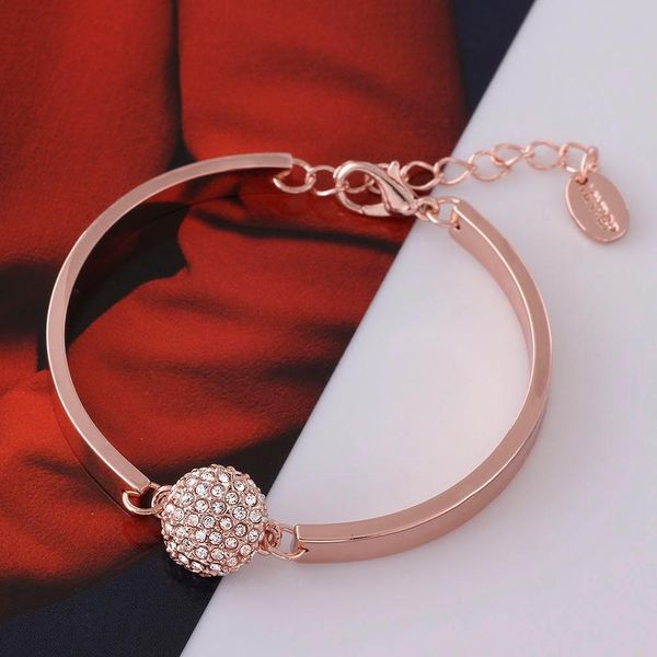 crystal charm bracelets sparkling cz diamond 18k rose gold bead bangle bracelet pandora adjustable wristband women female jewelry weddi83ab#, Golden;silver
crystal charm bracelets sparkling cz diamond 18k rose gold bead bangle bracelet pandora adjustable wristband women female jewelry weddi83ab#, Golden;silver