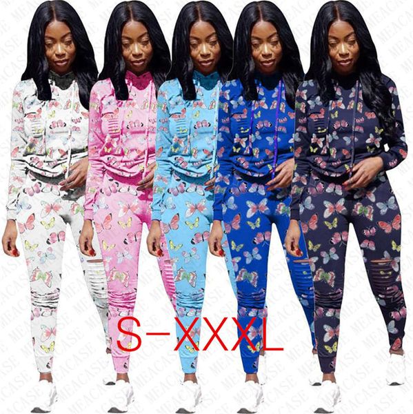 women tracksuit designer broken hole clothes hoodies long sleeve hooded pants leggings two pieces set outfits sports sweatsuit d72704, White
women tracksuit designer broken hole clothes hoodies long sleeve hooded pants leggings two pieces set outfits sports sweatsuit d72704, White