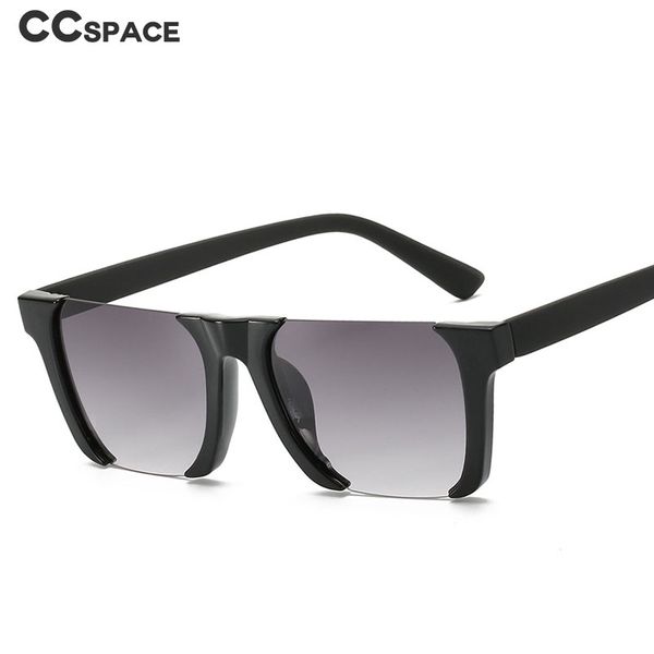 49045 half frame square retro sunglasses men women fashion shades uv400 vintage glasses, White;black
49045 half frame square retro sunglasses men women fashion shades uv400 vintage glasses, White;black