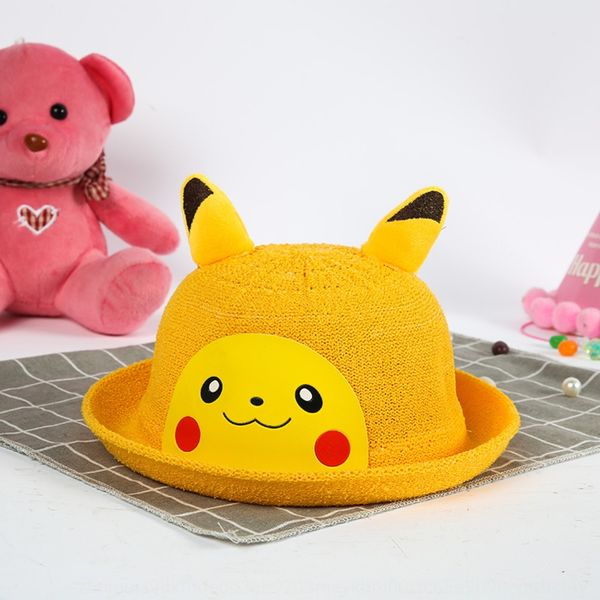 h27km new new girl children's spring girl children's hat spring autumn and winter cotton yarn cartoon curling hat style cute all-m, Yellow
h27km new new girl children's spring girl children's hat spring autumn and winter cotton yarn cartoon curling hat style cute all-m, Yellow