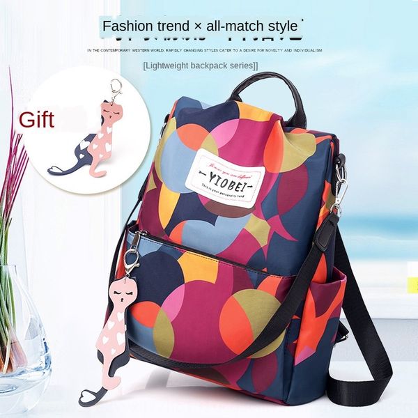 season new korean fashion color women's oxford anti-theft travel backpack single shoulder portable backpack
season new korean fashion color women's oxford anti-theft travel backpack single shoulder portable backpack