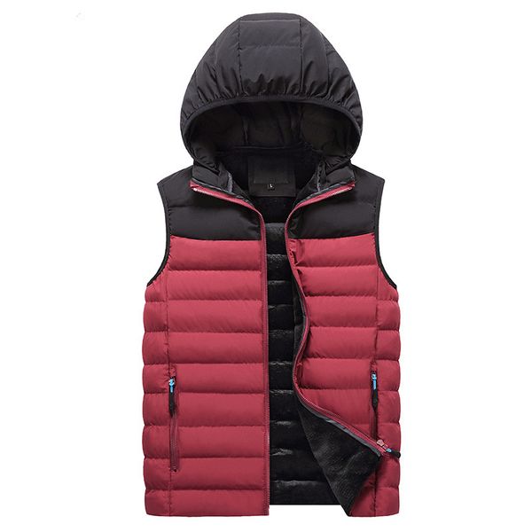 men's vests 2021 winter men fleece jackets sleeveless vest warm cotton hoodied homme casual thicken waistcoat coats xxxl, Black;white
men's vests 2021 winter men fleece jackets sleeveless vest warm cotton hoodied homme casual thicken waistcoat coats xxxl, Black;white
