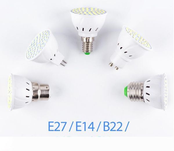 GU10 LED E27 Lamp E14 Spotlight Bulb 48 60 80leds lampara GU10 bombillas led MR16 gu5.3 Lampada Spot light B22 5PCS
GU10 LED E27 Lamp E14 Spotlight Bulb 48 60 80leds lampara GU10 bombillas led MR16 gu5.3 Lampada Spot light B22 5PCS