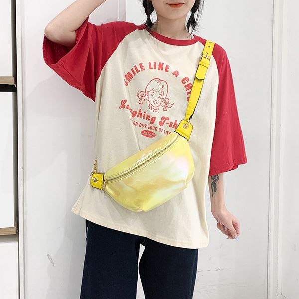 chest women's messenger 2020 new shoulder shoulder magic color chain messenger women's bag korean fashion all-match small bag, White
chest women's messenger 2020 new shoulder shoulder magic color chain messenger women's bag korean fashion all-match small bag, White