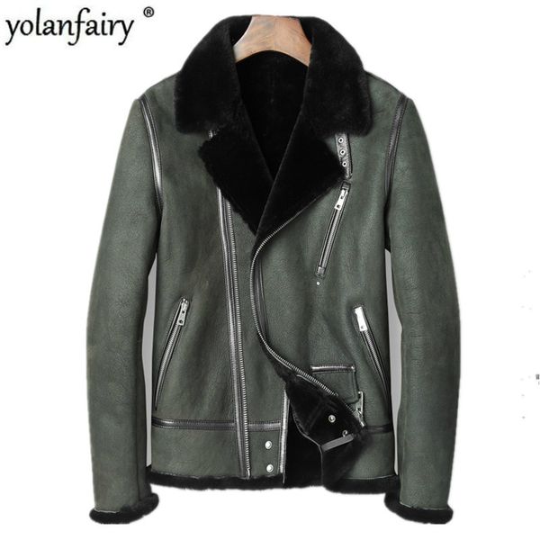 genuine leather jacket winter jacket men real sheepskin coat for men natural wool fur warm coats plus size l18-4000 y1685, Black
genuine leather jacket winter jacket men real sheepskin coat for men natural wool fur warm coats plus size l18-4000 y1685, Black