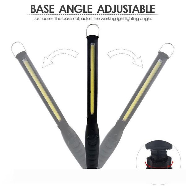 rechargeable cob led work light magnetic usb detection light repair tool car, outdoor camping, home emergency 10152 
rechargeable cob led work light magnetic usb detection light repair tool car, outdoor camping, home emergency 10152