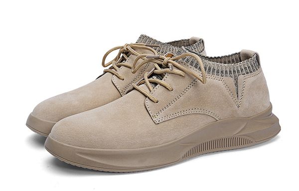 2020 spring summer genuine leather men casual shoes lace-up pigskin breathable boots frosted streetwear footwear d306, Black
2020 spring summer genuine leather men casual shoes lace-up pigskin breathable boots frosted streetwear footwear d306, Black
