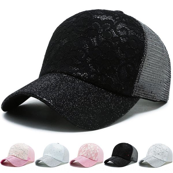 korean ins sequins women's classic lace breathable net baseball lace baseball cap cap summer outdoor sun ray hat, Blue;gray
korean ins sequins women's classic lace breathable net baseball lace baseball cap cap summer outdoor sun ray hat, Blue;gray