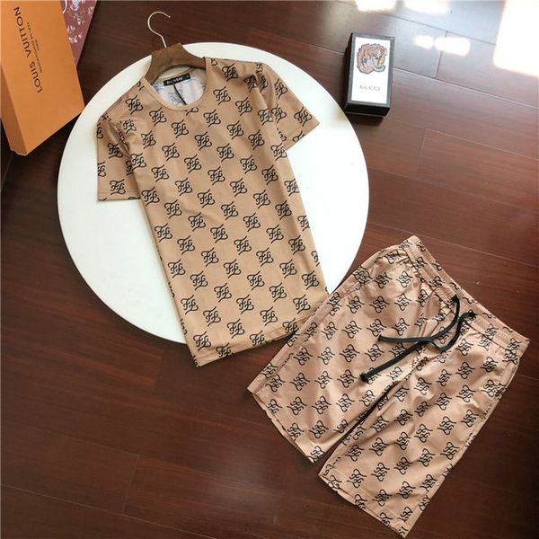 summer track suit gym men sportsuits set joggers plaid /full body pattern shorts t-shirt shorts tracksuit leisure 100% cotton fitness suits, Gray
summer track suit gym men sportsuits set joggers plaid /full body pattern shorts t-shirt shorts tracksuit leisure 100% cotton fitness suits, Gray