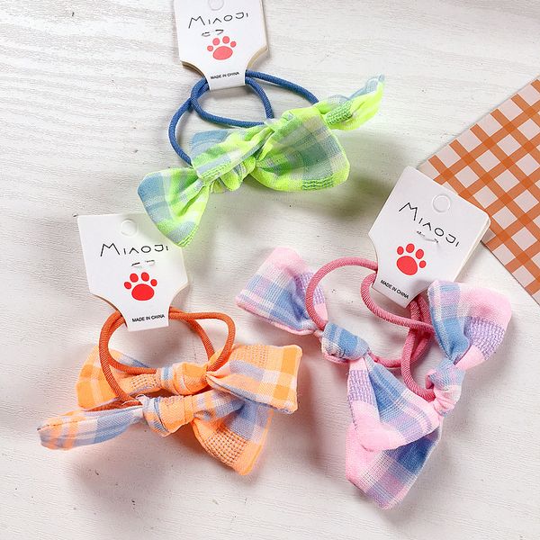 2020 new simple cute sweet children's hair rope plaid stripes bow rubber band hair band for girl fashion accessories, Slivery;white
2020 new simple cute sweet children's hair rope plaid stripes bow rubber band hair band for girl fashion accessories, Slivery;white