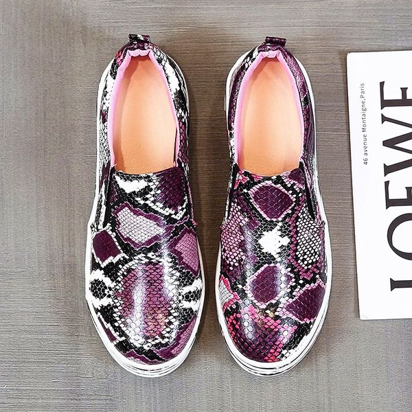 woman causal flats women print loafers 2020 women's leather shoes female fashion snakers ladies comfortable vulcanized plus size, Black
woman causal flats women print loafers 2020 women's leather shoes female fashion snakers ladies comfortable vulcanized plus size, Black