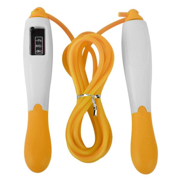 9.8ft adjustable jump rope w/ counter skipping rope for home fitness trainning fast speed counting jump skip skipping wire
9.8ft adjustable jump rope w/ counter skipping rope for home fitness trainning fast speed counting jump skip skipping wire