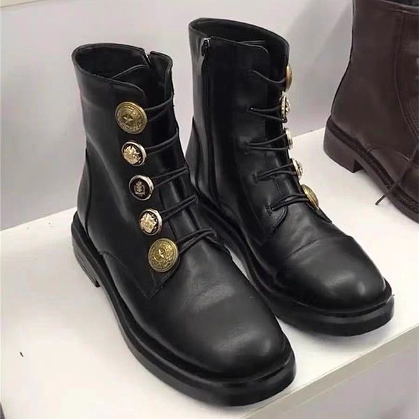 medal boots black ankle leather boors lace up winter autumn women boots fashion platfom women shoes
medal boots black ankle leather boors lace up winter autumn women boots fashion platfom women shoes