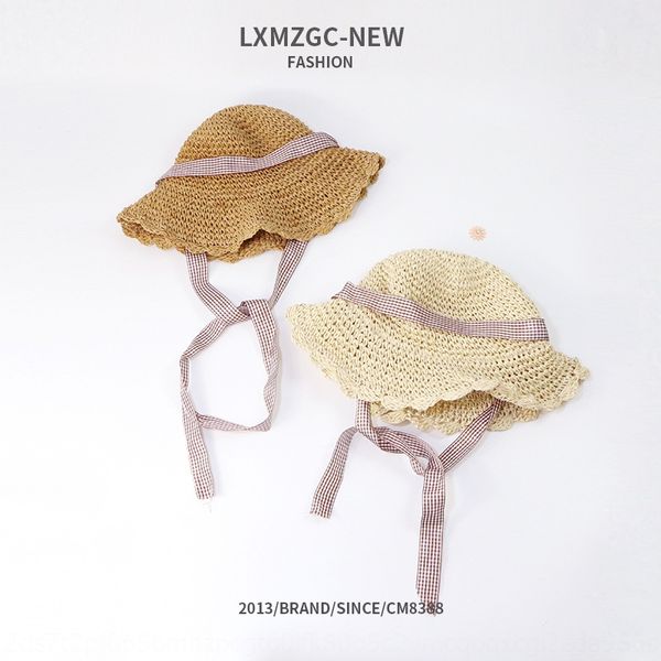 handmade hollow straw parent-child outdoor straw sun shade sun hat children's plaid windproof belt basin hat, Blue;gray
handmade hollow straw parent-child outdoor straw sun shade sun hat children's plaid windproof belt basin hat, Blue;gray
